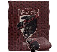 Game of Thrones House Targaryen Manta súper Suave con Tacto Sedoso - 152 x 127 cm