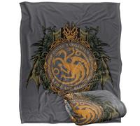 Game of Thrones House Targaryen Manta súper Suave con Tacto Sedoso - 152 x 127 cm