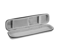 GANAZONO Bolsa Rígida para Plancha y Rizador de Pelo Eva, 1 Unidad, Tamaño Compacto, Resistente al Calor, para Viaje y Uso Diario, Color Gris, Estuche Protector Portátil