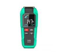 GANCEI Medidor de humedad de madera, probador no destructivo con LCD a color de 25 pulgadas, rango del 1%-80%, profundidad de 50Mm, para madera, papel, muebles