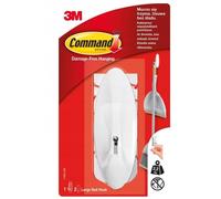 Gancho adhesivo reutilizable Command blanco