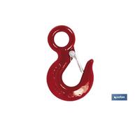 Gancho Cofan con Seguro de Alta Resistencia | Acero Aleado | Capacidad de Carga 1000-11000 Kg