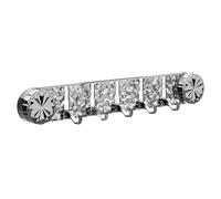 Gancho De Ducha Con 5 Ganchos - Percha De Pared Resistente Para Toallas Y Ropa, Diseño Sin Deslizar Con Un Sólido Estante Versátil Para El Baño, El Dormitorio La Cocina