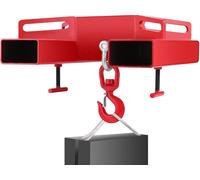 Gancho de elevación para carretilla elevadora de 3 toneladas, con capacidad de 6000 libras/3000 kg. Grúa elevadora para carretilla elevadora, gancho giratorio. Accesorios para carretillas elevadoras y