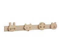Atmosphera - Percha infantil Wild - Madera y pino - 55x8-5 cm
