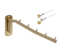 Gancho giratorio de pared para plantas | Estante vertical de pared para macetas, macetas, apartamentos pequeños, sala de estar, entrada, patio, porche