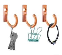Gancho individual de aleación de zinc resistente a la corrosión para | Aleación de zinc resistente a la corrosión, elegante diseño de una sola garra, ideal para sombreros, llaves, bufandas