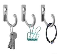 Gancho individual de aleación de zinc resistente a la corrosión para | Aleación de zinc resistente a la corrosión, elegante diseño de una sola garra, ideal para sombreros, llaves, bufandas