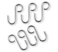 Gancho para barra de cocina 3,7 cm, juego de 6 piezas, acero inoxidable, Eva Solo