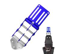 Gancho para herramientas de aleación de aluminio para cinturón | Gancho de cinturón para bolsa de herramientas para llave, cinta métrica, taladro, martillo o linterna