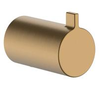 hansgrohe AddStoris S - Gancho toallero, toallero de baño, Gancho para Albornoz, fijación Oculta, Accesorios de baño, Bronze Cepillado, 41762140