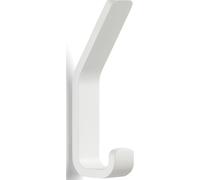 Gancho para toallas RIM 11 cm, doble, blanco, aluminio, Zone Denmark