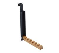 Gancho plegable puerta perchero abatible 150 g negro gancho colgante ligero