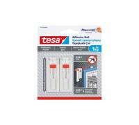 Gancho universal tesa 77774 blanco (2 piezas), ideal para colgar objet