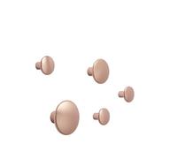 Muuto 5 Colgadores The Dots. metal Rose