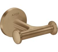 Ganchura toallero universal AXOR de hansgrohe, doble, 42812140, Color: Bronce cepillado