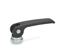Ganter Normelemente GN 927-82-M6-A-B 927-82-M6-A-B tensor excéntrico con rosca interna, forma A: con tuerca de ajuste, Grifflänge l1: 82 mm Gewinde d2: M6