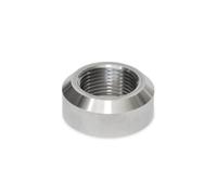 Ganter Normelemente Manguito de soldadura, manguito | acero inoxidable | 1 pieza | rosca en pulgadas G11/2 | con bisel | GN 7490-NI-G11/2-A