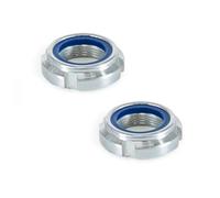 Ganter Normelemente | Tuercas de ranura similares a DIN 1804 | GN 1804.1-M40X1,5 | 2 unidades | acero autobloqueante | rosca M40 x 1,5