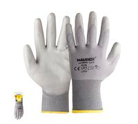 Gants de travail en polyuréthane avec gris mod. seattle maurer taille