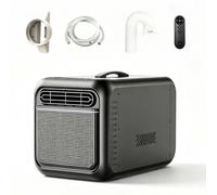 GAOCUNBING Aire Acondicionado portátil, enfría y calienta, con Control Remoto, Temporizador de 6 Horas, función sin Drenaje, Panel táctil, no Requiere instalación, Oficina o el Dormitorio. Black