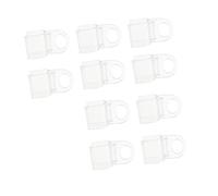 GAOINTELL Clip de Agarre de Cortina Enrollable Transparente en Forma de U