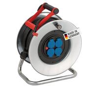 Garant Steel H05RRF3G - Carrete de extensión (240", 4 enchufes, 2 Unidades)
