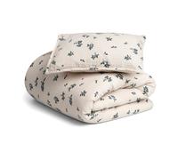 Garbo&Friends Juego de funda nórdica Blueberry Muslin junior 100x130 cm/35x55 cm