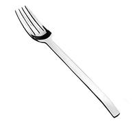 García de Pou 112.12 Tenedores de Postre Spiga, 18.6 cm, Set de 12, Plateado
