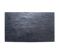 García de Pou 211.67 Tablas Gn 1/4 Imitación Pizarra, 26.5 x 16 cm, Set de 6, Negro