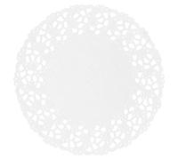 García de Pou 301.01 Rodales Calados, 9 Cm, Set de 250, Blanco