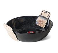Garcima – Sartén esmaltada honda con asas 38 cm