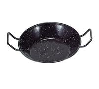 Garcima - La Ideal 170526 - Sartén Honda de Acero, color Negro, 34 cm