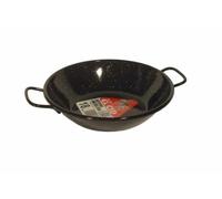 Garcima Sartén doble honda esmaltada con asas 18 cm