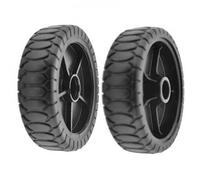 GARDEMAX Rueda para cortacésped (diámetro exterior 170 mm/ejes Ø 26/32 mm) compatible con Alpina, Castelgarden, Stiga, Mountfield