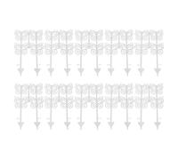 Garden Fence, Decorative Border, Butterfly Panel Set, Design, 11.02x6.5 inches, Animal Barrier Solution, For Landscaping, Dog Yards, Flower Beds, Patios, and Outdoor Spaces