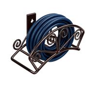 Garden Hose Holder - Wall-Mounted Metal Rack | Heavy Duty Water Pipe