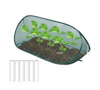 Garden Netting plegable Pop Up Plant Protection Barrier Cover for Outdoor Gardening, Animal Proof Protection Feature, Plant Net Category for Raised Beds Greenhouse Lawn Porch Flowers Vegetables