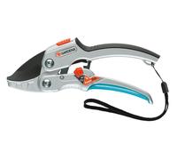 Tijeras de trinquete Gardena SmartCut: tijeras de podar robustas, dos posiciones de mango, con mecanismo de trinquete y mangos de aluminio (8798-20)