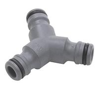 Gardena 0934-50 - Derivación triple, Conector para ramificación de la manguera, conexión en la ruta de la manguera a las mangueras de transición de 13 mm (G 1/2) (934-50)