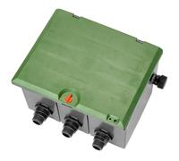 Gardena 1255-20 V3 - Caja de válvulas (hasta 3 electroválvulas), gris