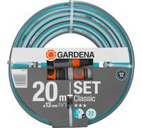 Gardena 18004-20, 20 metros, gris, naranja, solo manguera, PVC, 22 bares, 1,3 cm