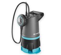Gardena 20000 BASIC - Bomba sumergible eléctrica 2 en 1 para agua limpia y sucia - Flotador integrado
