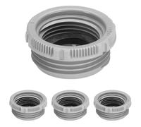 Gardena Adaptador: adaptador con rosca para conectar la rosca hembra (G 1"") a la rosca macho (G 3/4"") (5305-20)" (Paquete de 4)
