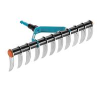 GARDENA Aireador de césped combisystem: escarificador manual con ancho de trabajo de 35 cm, accesorio para quitar musgo y paja del césped, combina con todos los mangos combisystem (3391-20)