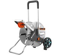 Gardena aquaroll l easy metal: carro portamanguera grande, capacidad d