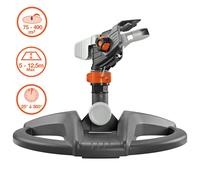 Gardena Aspersor Trineo Premium Metal/Plástico Calidad Riego 75-490 m²