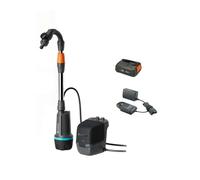 Gardena - Bomba de barril a batería 18V 2600 Comfort, 1 batería de 2,5 Ah, cargador 14604-20