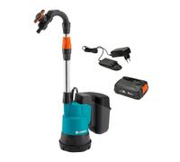 Gardena Bomba a batería 2000/2 18V 2,5 Ah con cargador (14602-20) – Alto caudal y presión