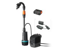 Gardena Bomba de barril a batería 18V 2600 Comfort – 1 batería de 2,5 Ah, cargador 14604-20